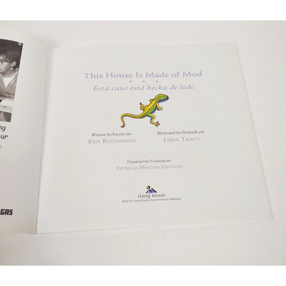 This House Is Made of Mud/Esta Casa Esta Hecha de Lodo by Ken Buchanan 2003, PB - Picture 5 of 6